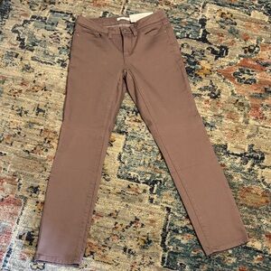 LC Lauren Conrad Women's Tan Skinny Jeans